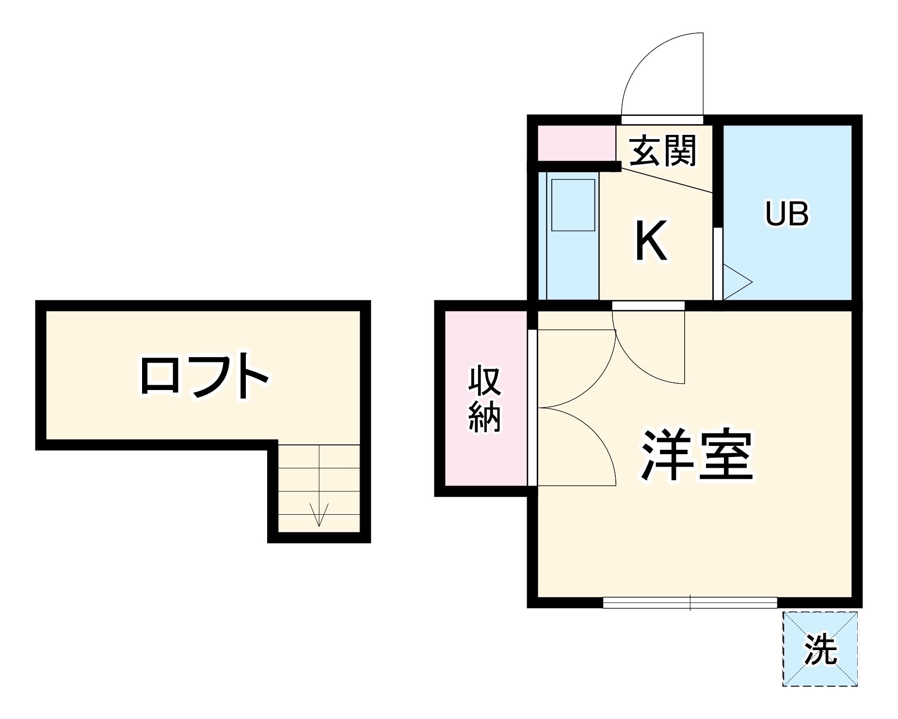 プライア高浜台の間取り