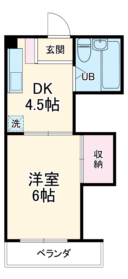 シルクハイツの間取り