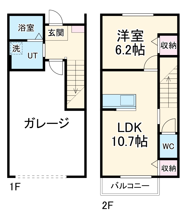 Gloriaの間取り