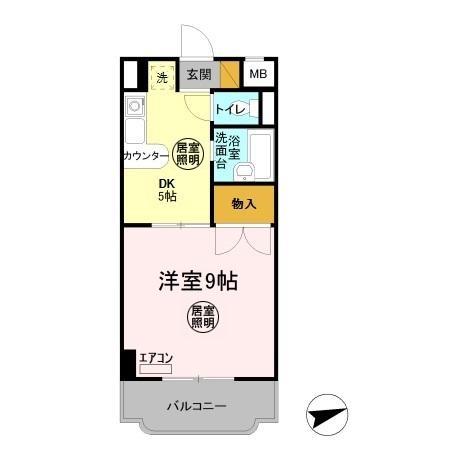 YRレジデンスの間取り