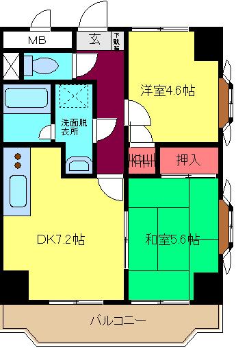 YRレジデンスの間取り