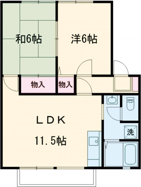 シャムロックⅡの間取り