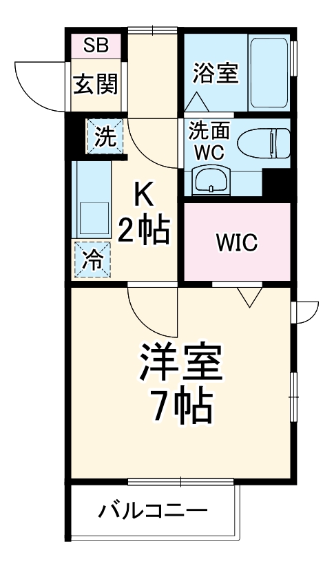 シャルマンの間取り