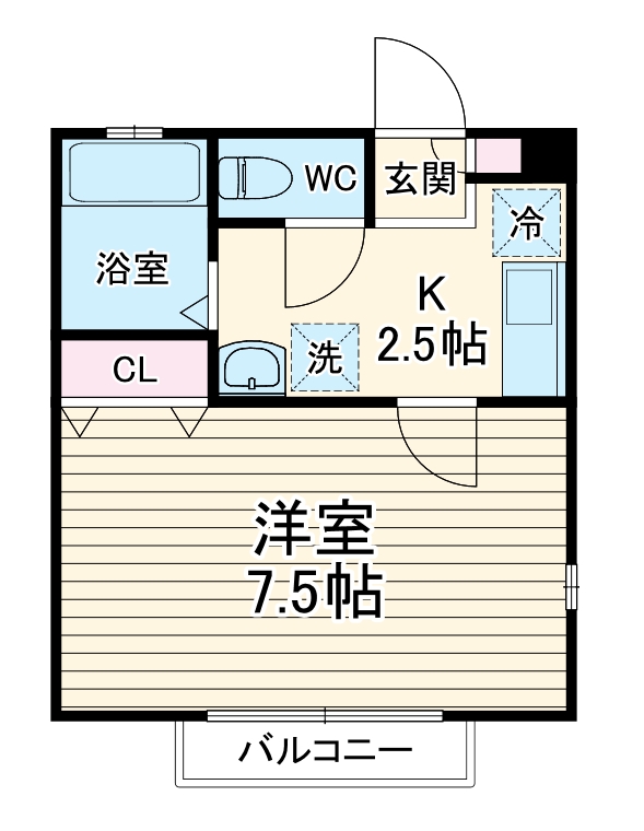 ボヌールの間取り