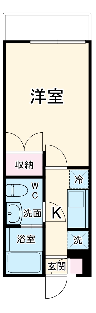 スカイヒルズ春日部の間取り