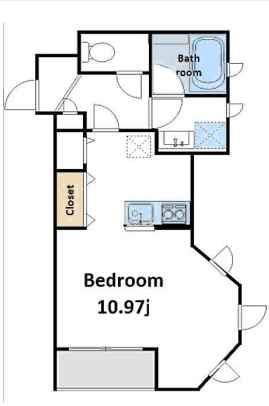 カスティージョみなみ野シティーの間取り