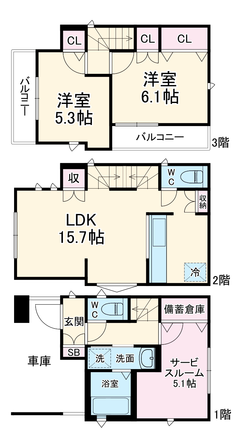 Kolet大船#02の間取り