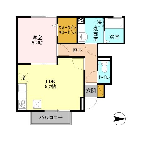 アルシオーネの間取り