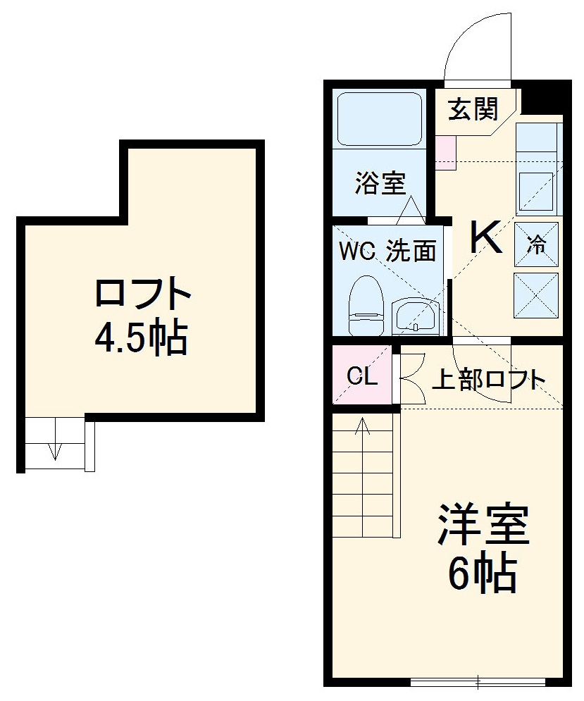 シティハイツ鹿沼台の間取り