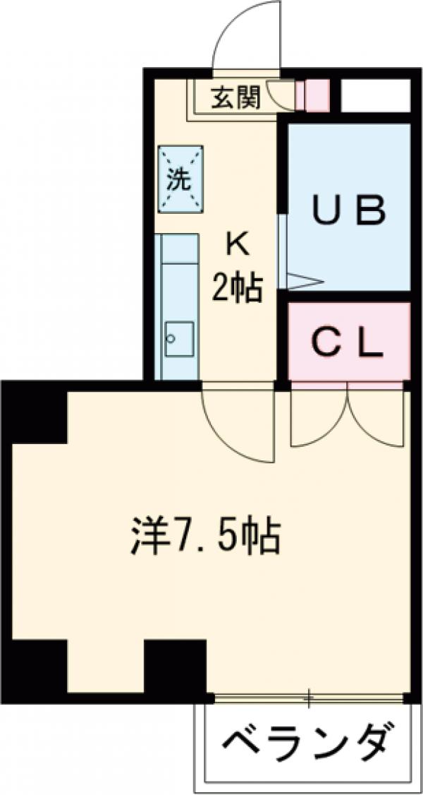 メビウスairの間取り