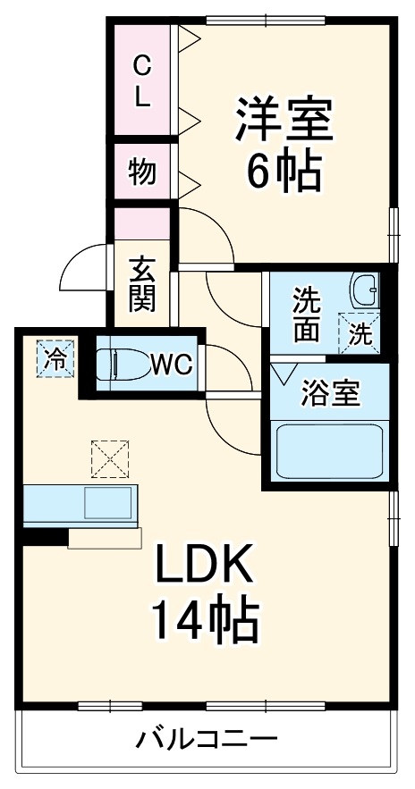 ブライトコートの間取り