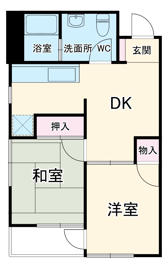 アビタテラの間取り