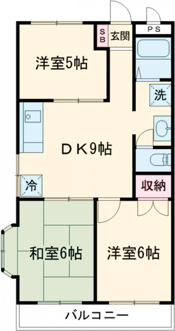 エスケービルの間取り