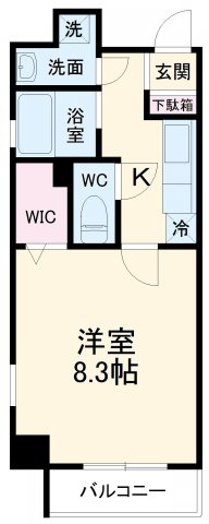 フォレスト西大路五条の間取り
