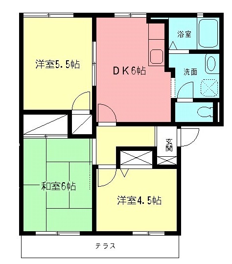 シティーハイム・ロイヤルの間取り