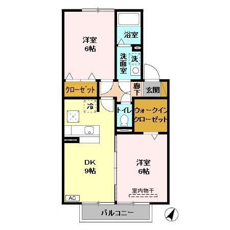 トレグラース C棟の間取り
