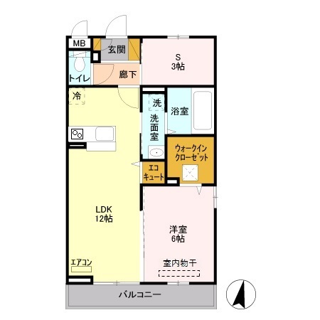 ゴールドパストラルVの間取り