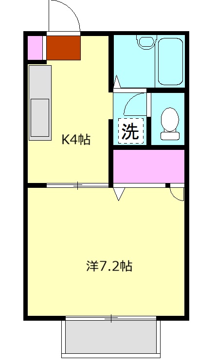 コンフォール・ユウの間取り