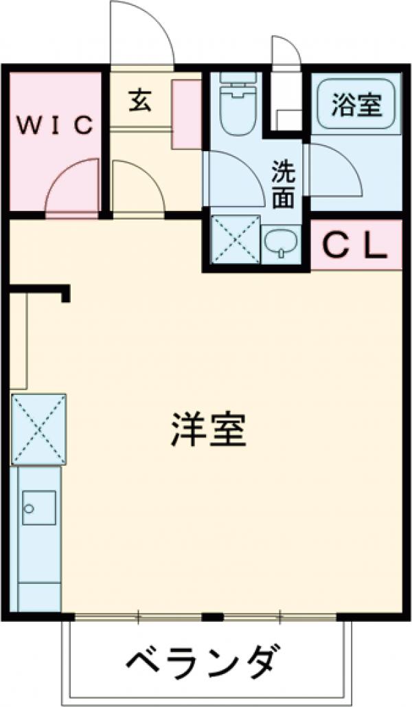 サンシティ宝木Aの間取り