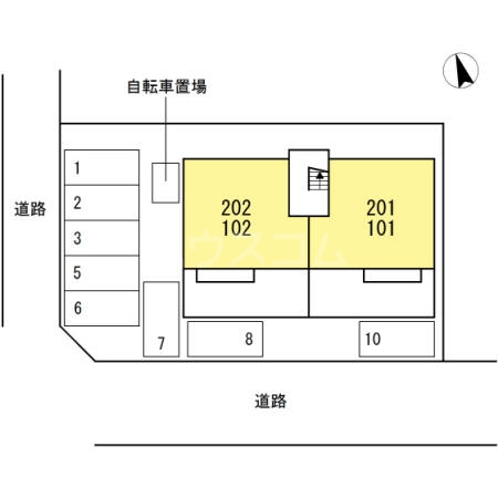 2/12 駐車場