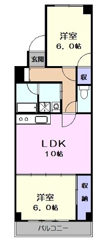 サングランメールの間取り