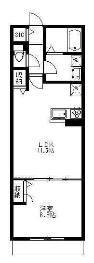 ララシャトーの間取り