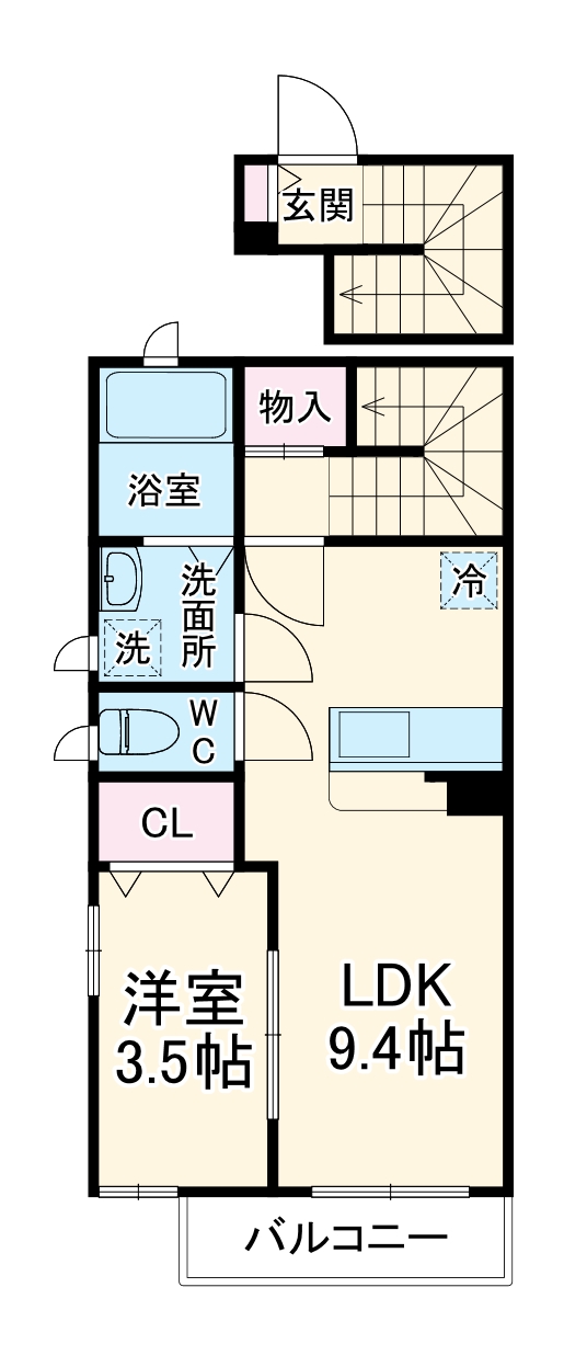 MAPLE FALLSの間取り