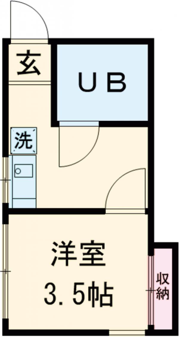 マンション松原の間取り