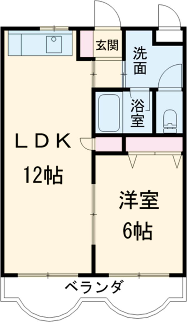 尾池マンションの間取り