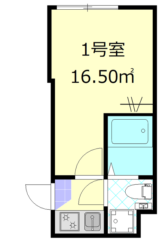 エーハイム栗原の間取り