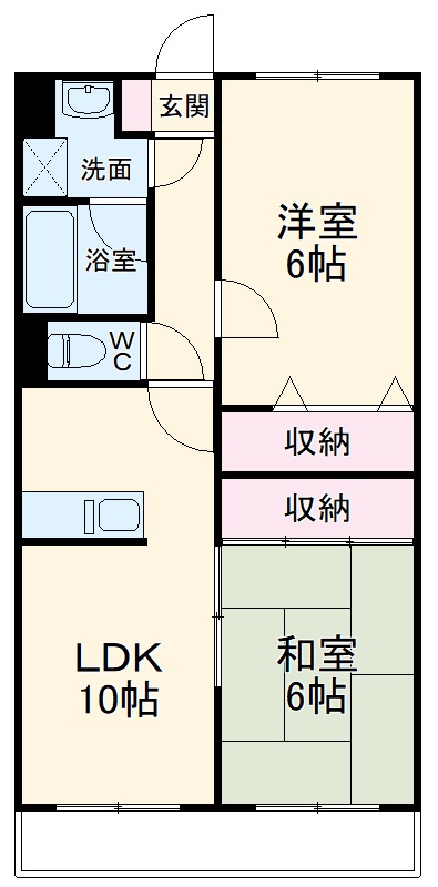 グランシャリオの間取り