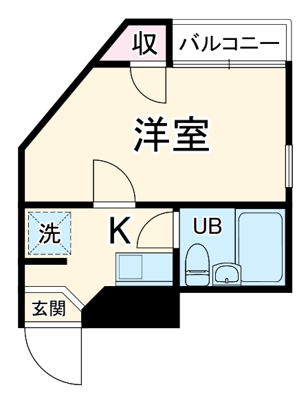 キャトルセゾン東橋本の間取り