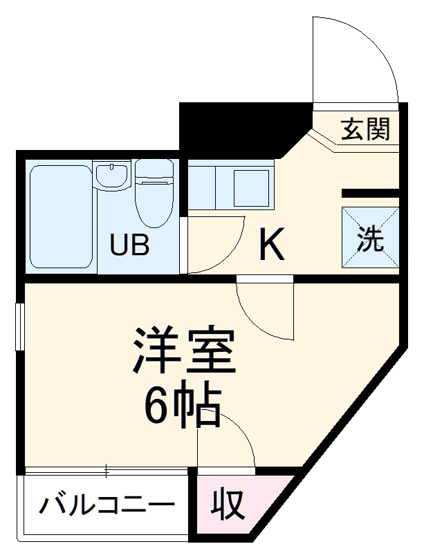 キャトルセゾン東橋本の間取り