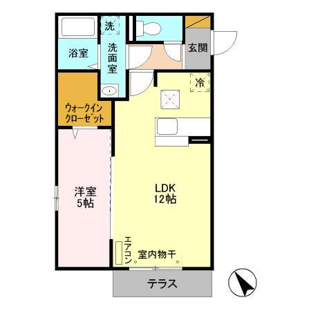 アネーロ・チヨの間取り