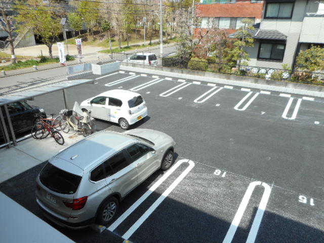 3/11 駐車場