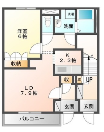 エクセレントヴュー米峰の間取り