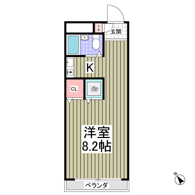 ポエム21の間取り