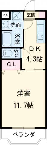エテルナ清尚の間取り