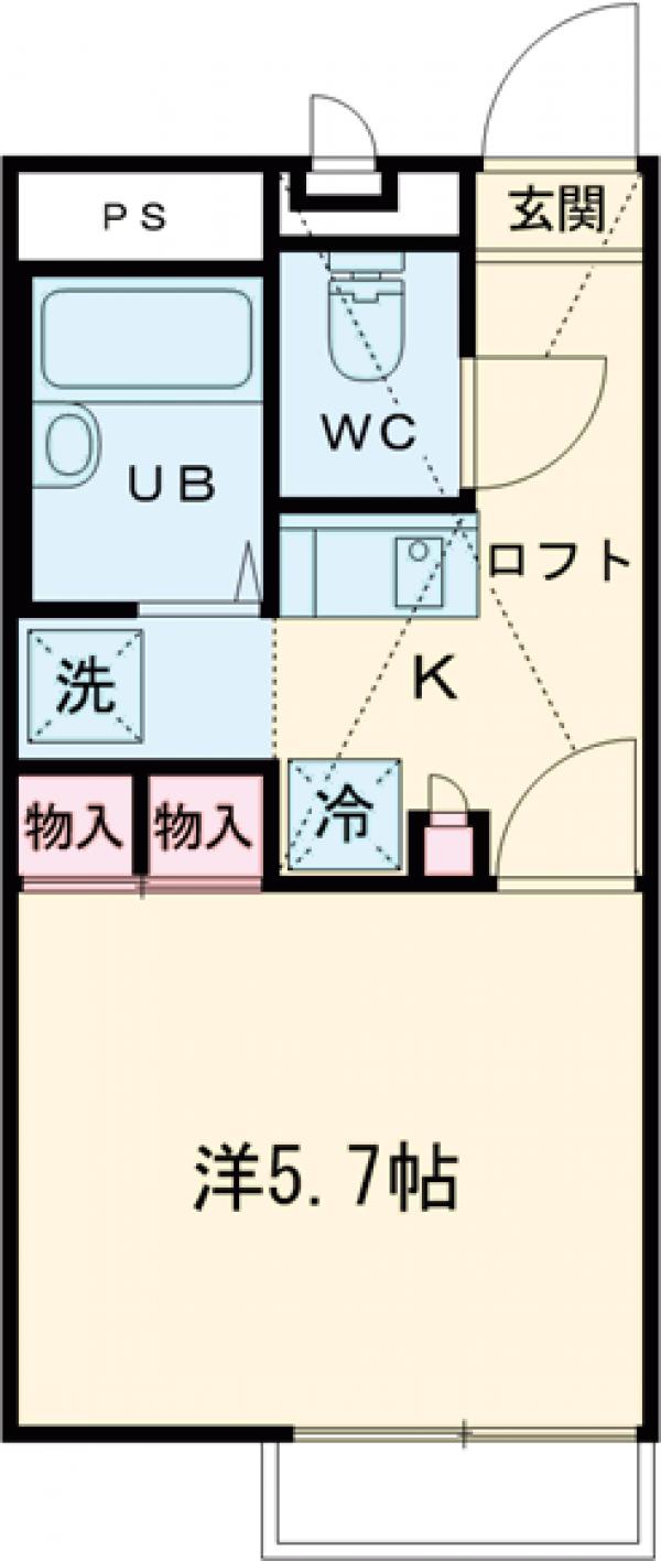 Natura FUNABORI (VingtetunⅡ)の間取り
