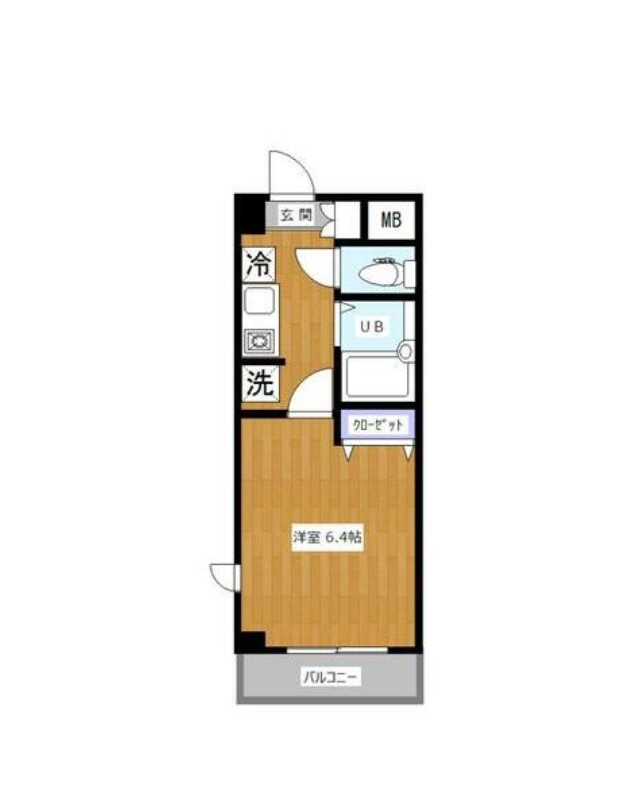 サンクレスト若林の間取り