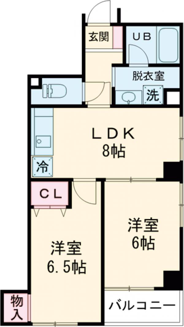 ザ・ヴィラ・オン千駄木スクエアの間取り