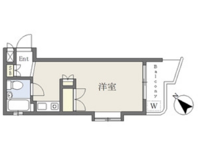 アルバ川名の間取り
