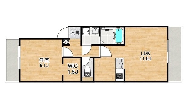 FUJISTA所沢19の間取り