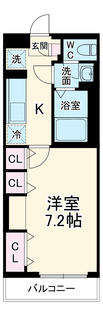 ヴィラ三ツ境の間取り