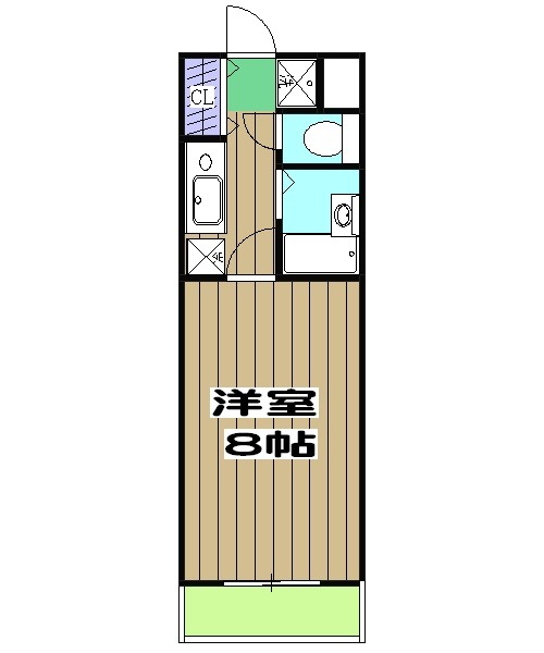 ブランベージュ桂の間取り