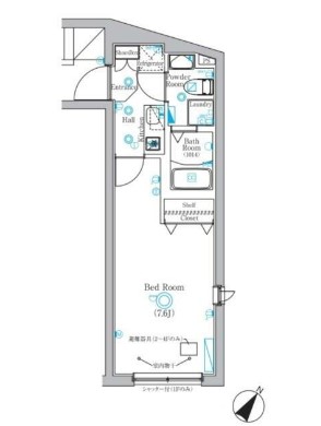 ラフィスタ目黒西小山の間取り