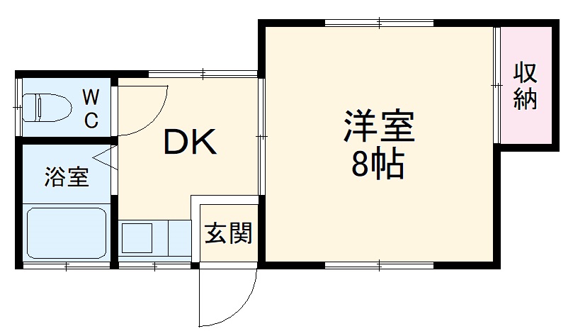 ニタミハイツの間取り