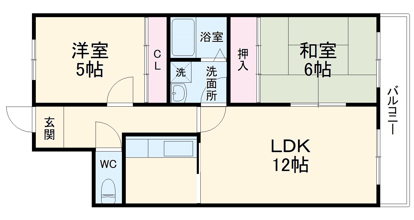 サニーセトルの間取り