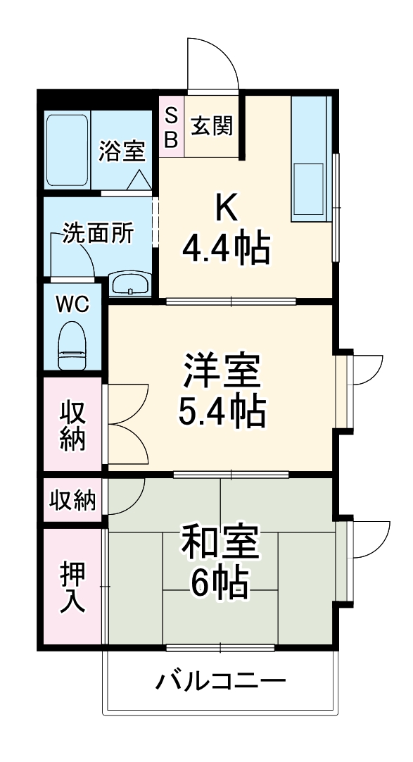 ユーフラットの間取り