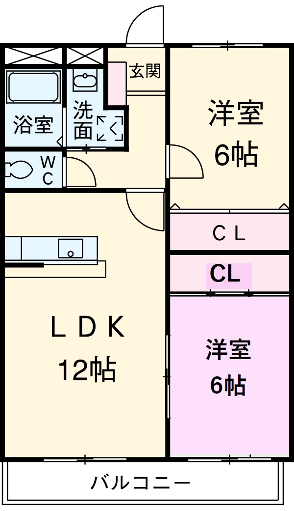 セイフティ日比野の間取り